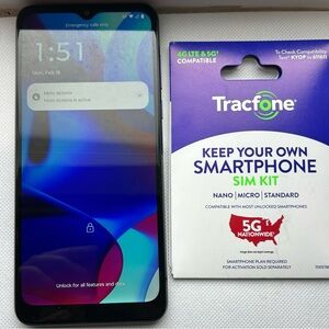 Motorola Moto G Pure (XT2163DL) 32GB Tracfone Locked – SIM Included – READ